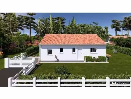 projet de construction d'une maison 84.93 m² avec terrain à bougue (40)