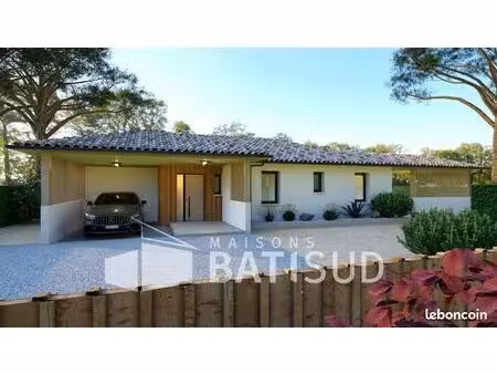 projet de construction d'une maison 110 m² avec terrain à cestas (33)