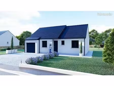 projet de construction d'une maison 71.69 m² avec terrain à fay-de-bretagne (44)