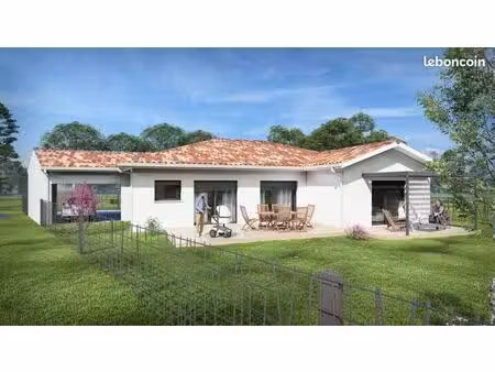 projet de construction d'une maison 145 m² avec terrain à hagetmau (40)