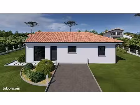 projet de construction d'une maison 94.94 m² avec terrain à magescq (40)