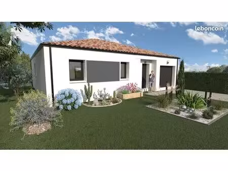 maison 60.29 m² avec terrain à saint-colomban (44)