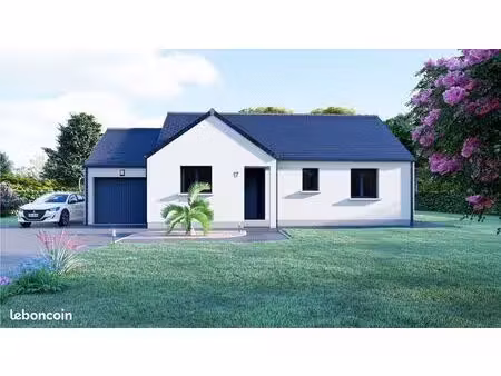 projet de construction d'une maison 71.75 m² avec terrain à treillieres (44)