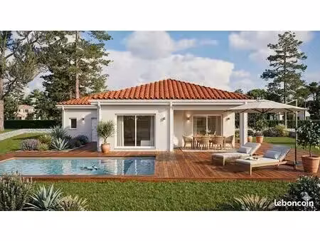 maison 3 chambres m² avec terrain à veauche (42)