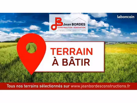 terrain à bâtir de 791 m² à luxey (40)