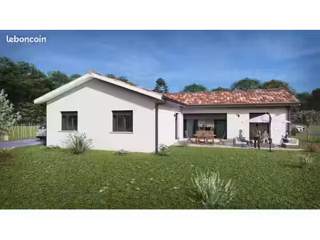 projet de construction d'une maison 145 m² avec terrain à caupenne (40)