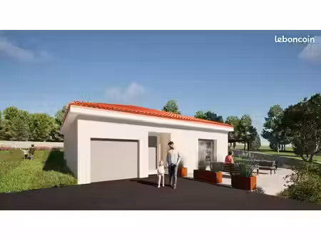 maison 72 m² avec terrain à saint-just-saint-rambert (42)