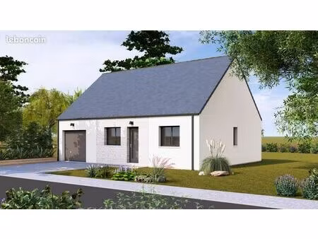maison 70 m² avec terrain à mauves-sur-loire (44)