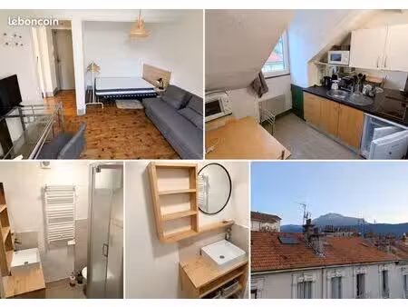 studio meublé 22 m² habitables  quartier estacade