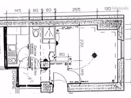 studio meublé 23 m² – hyper-centre grenoble – antiquaires