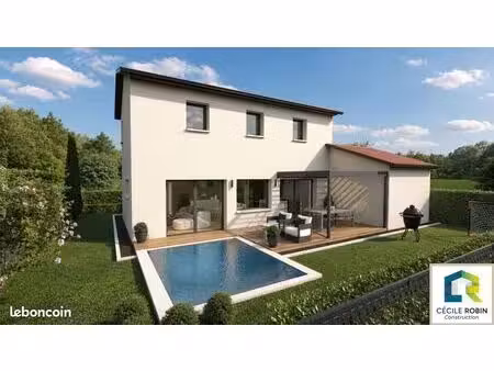projet de construction d'une maison 103 m² avec terrain à riorges (42)