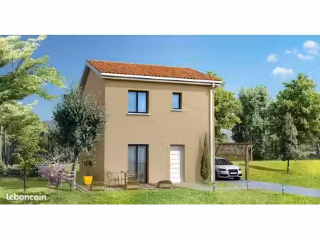 projet de construction d'une maison 86 m² avec terrain à unieux (42)