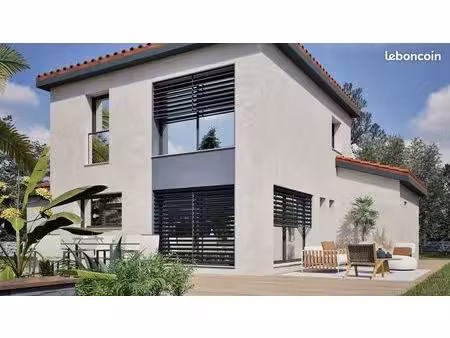 maison contemporaine 4 chambres avec terrain de 1100 m² à veauche (42)
