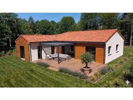 terrain avec maison neuve à vendre