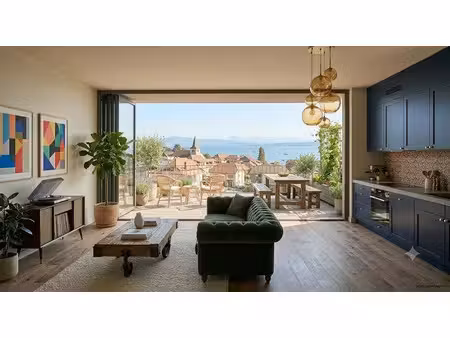 vente appartement 4 pièces 82 m² à sciez (74140)  354 000 €