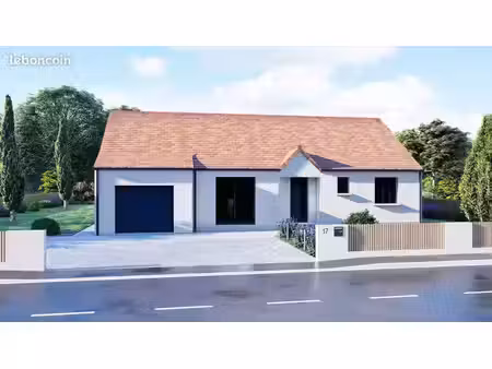 projet de construction d'une maison 86.21 m² avec terrain à aigrefeuille-sur-maine (44)
