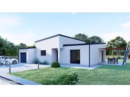 projet de construction d'une maison 85.7 m² avec terrain à basse-goulaine (44)