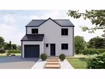 projet de construction d'une maison 98.79 m² avec terrain à vigneux-de-bretagne (44)