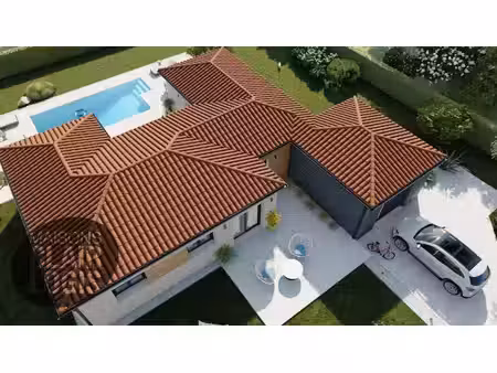 terrain avec maison neuf à vendre
