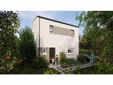 terrain avec maison neuve à vendre
