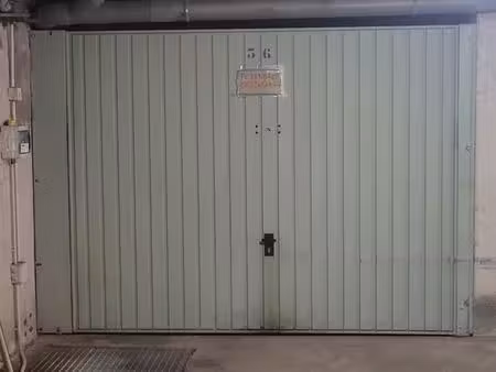 garage souterrain dans résidence sécurisée