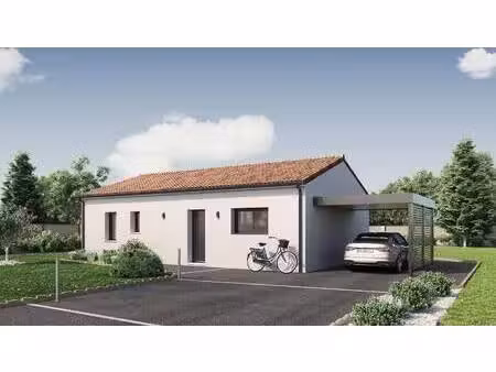 terrain avec maison neuve à vendre