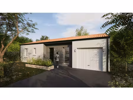 terrain avec maison neuve à vendre