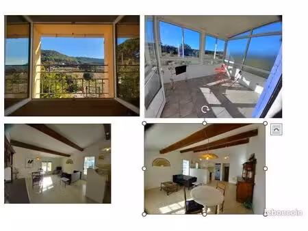 location annuelle t2 la cadière d'azur