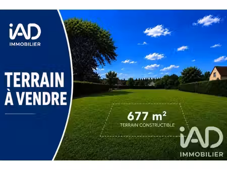terrain constructible viabilisé à vendre