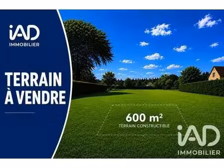terrain constructible viabilisé à vendre