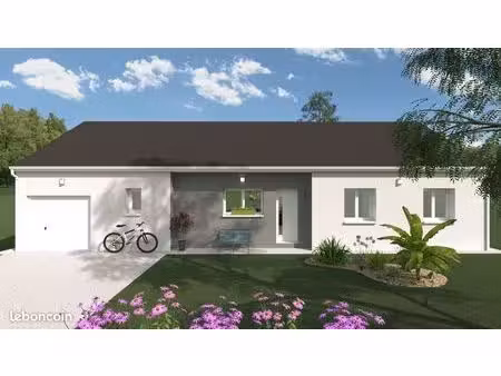 projet de construction d'une maison 101 m² avec terrain à chezelle (03)