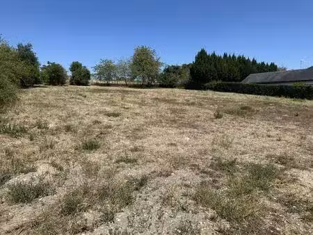 terrain constructible à vendre