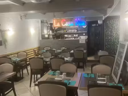 restaurant  pizzeria au feu de bois  emplacement top