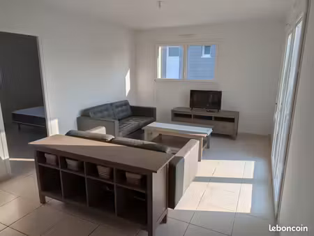 maison meublée 65 m² avec garage et grand jardin – la bouillie (22240)