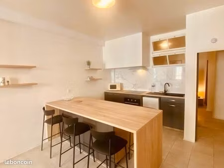 appartement t2 meublé avec clim - centre albi