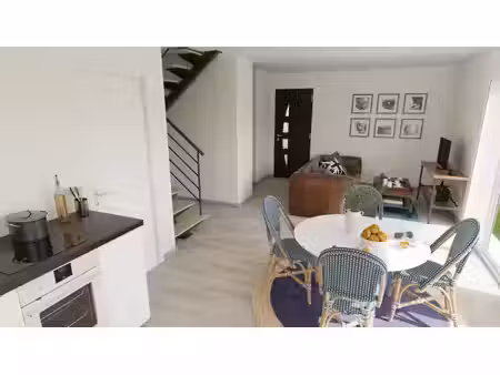 terrain avec maison neuve à vendre