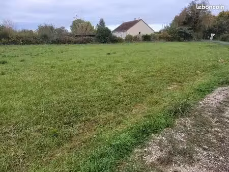 terrain 735 m² villemoutiers