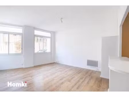 appartement t2 de 46m² + local / atelier de 61m²
