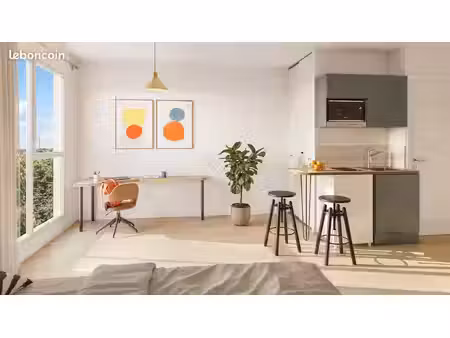 studio 1 pièce 18 m²