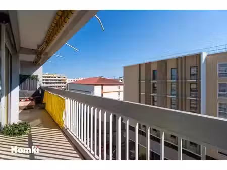 nice ouest – cassin / kirchner | 3 pièces traversant avec grand balcon  vue dégagée et ape