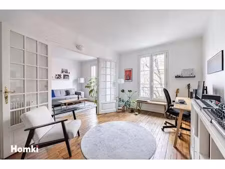 joli appartement t3 de 58m² à paris 75013  rue de la vistule