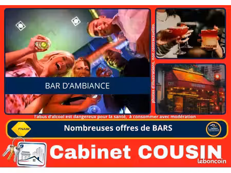 fonds de commerce bar 100 m²