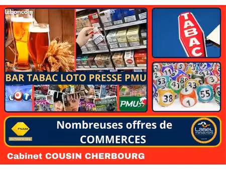 fonds de commerce bar 120 m²