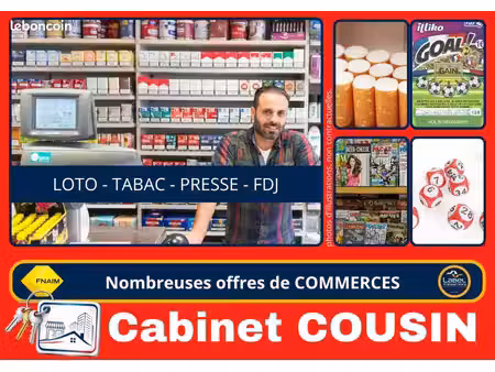 fonds de commerce tabac cherbourg
