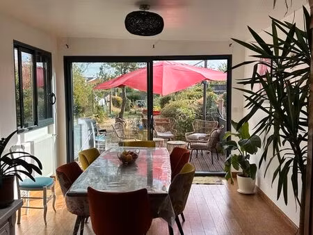 maison 81m² avec jardin - face à l'étang - cholet quartier lorraine