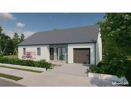 maison 101.58 m² avec terrain à montjean-sur-loire (49)
