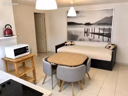 appartement t1 meublé - cour commune