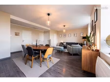 appartement 110 m² - 3 chambres  jardin 165 m² + terrasse + garage  quartier gare