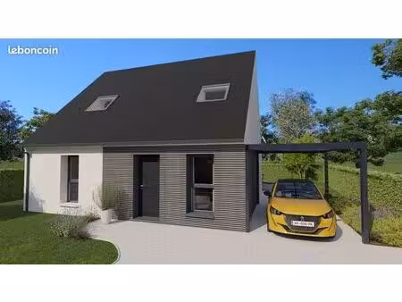 projet de construction d'une maison 94 m² avec terrain à chemille-en-anjou (49)
