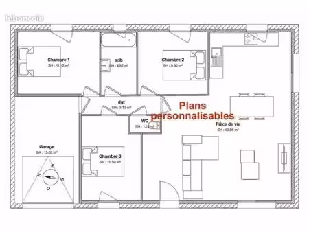 maison 5 pièces 82 m²